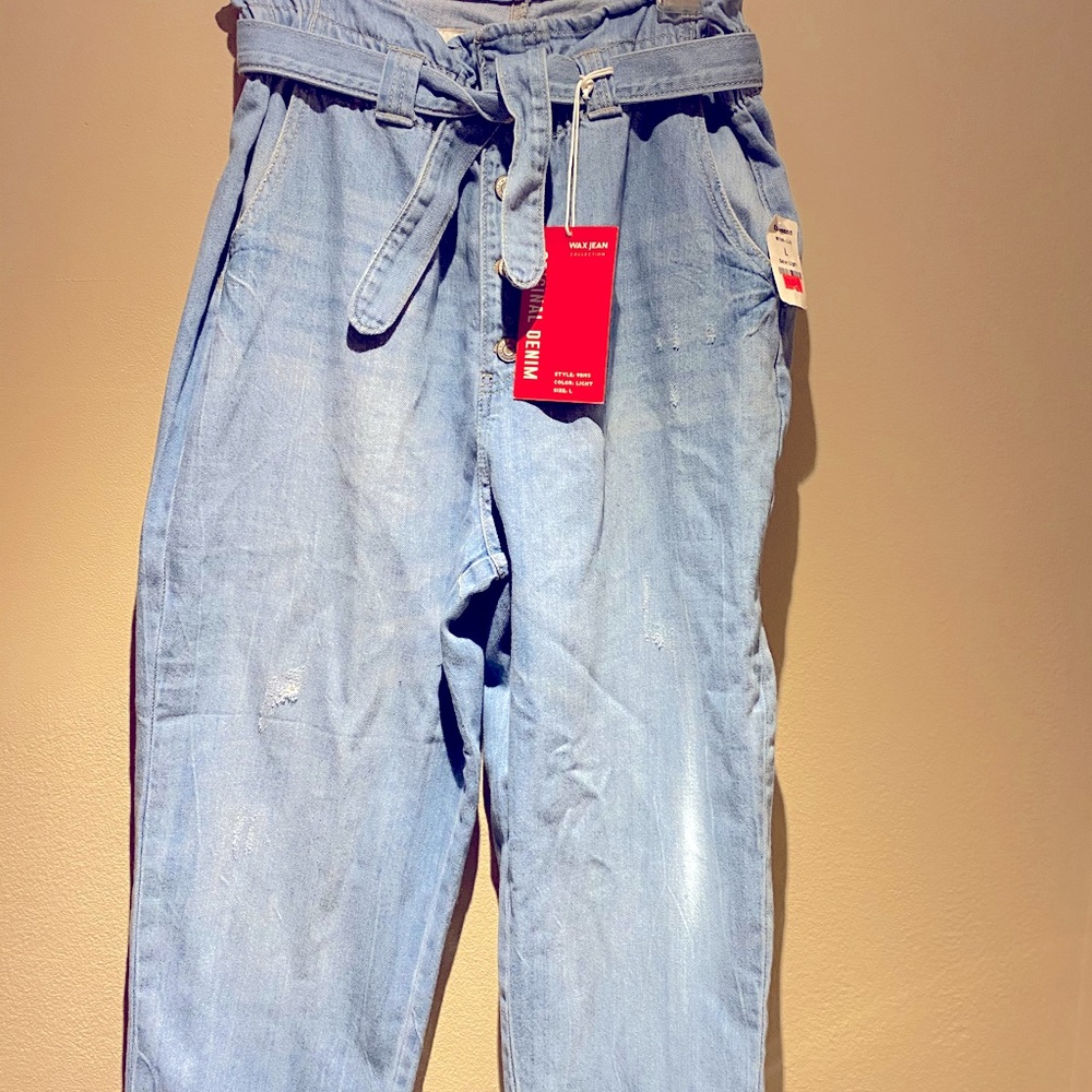 High Waisted Mom Jeans